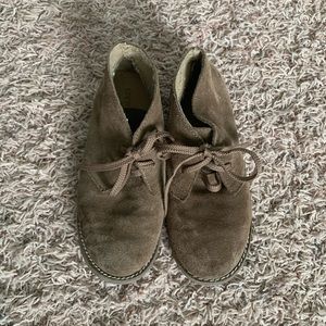 Crewcuts tan chukka fall boots